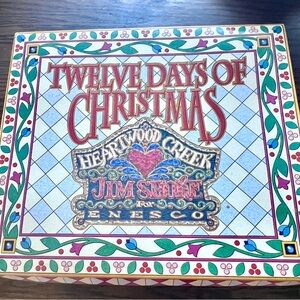 Jim Shore Twelve Days of Christmas Decorative Box & Ornaments